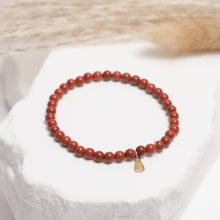 Load image into Gallery viewer, Genuine Southern Red Agate Gemstone Bracelet