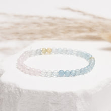 Load image into Gallery viewer, Genuine Morganite Gemstone Bracelet