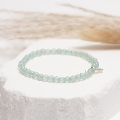 Genuine Green Aventurine Gemstone Bracelet