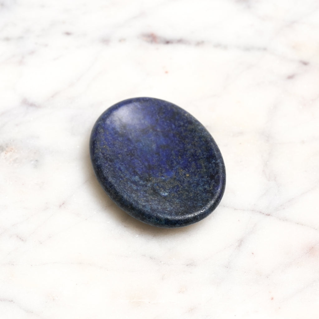 Genuine Lapis Lazuli Worry Stone