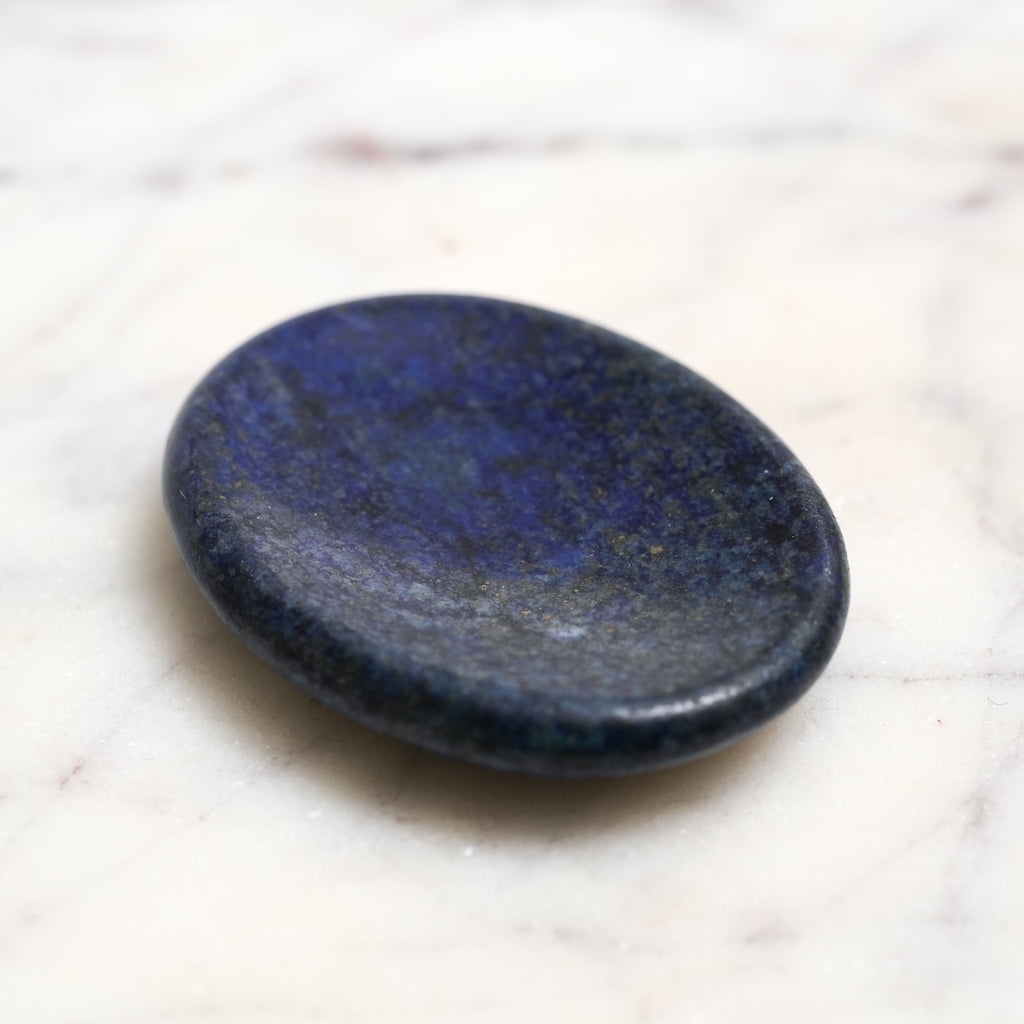 Genuine Lapis Lazuli Worry Stone
