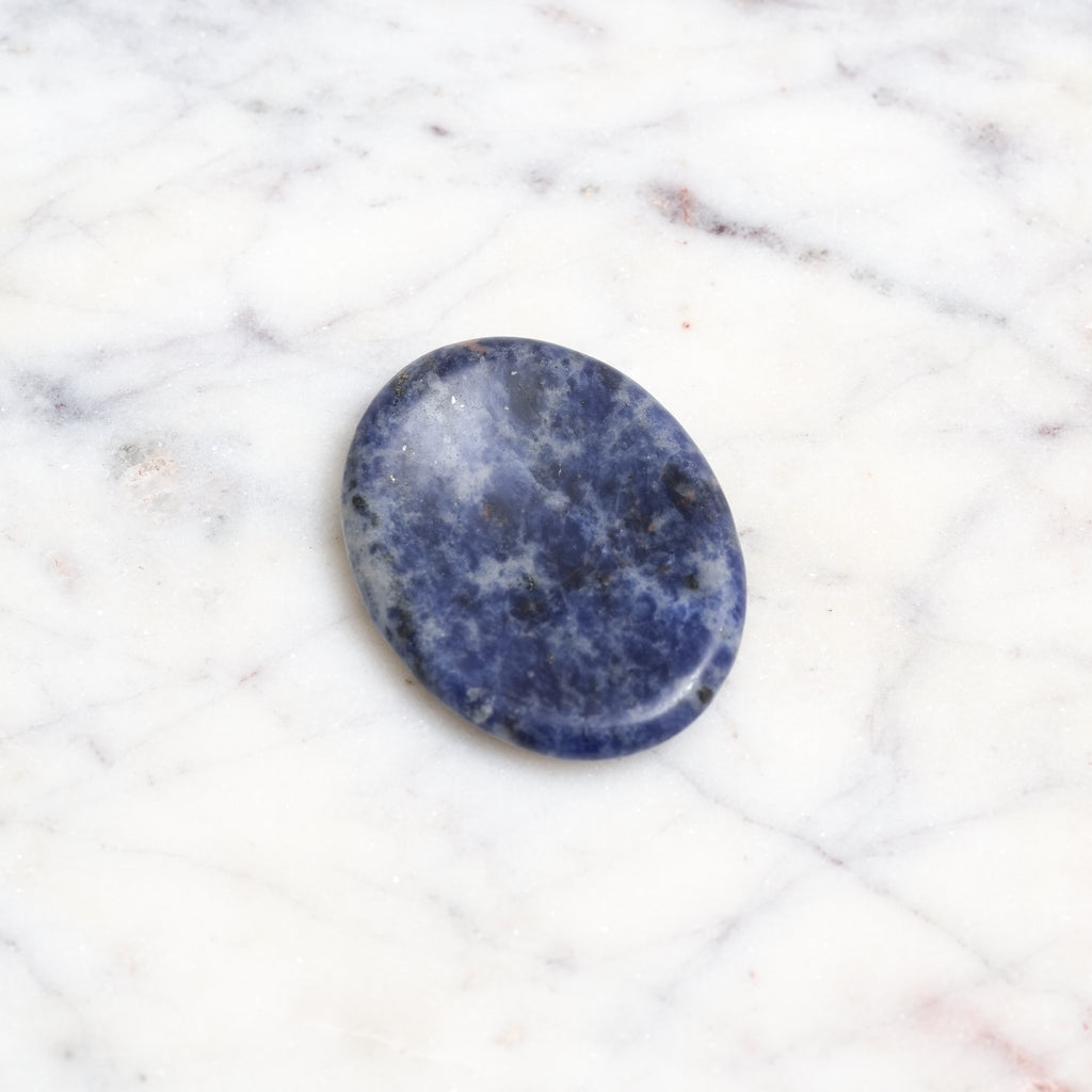 Genuine Sodalite Worry Stone