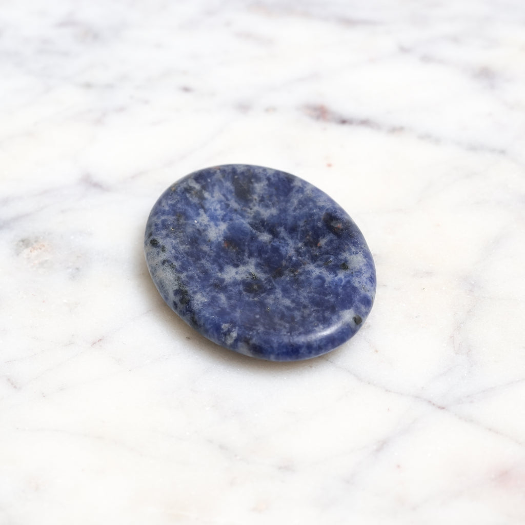Genuine Sodalite Worry Stone