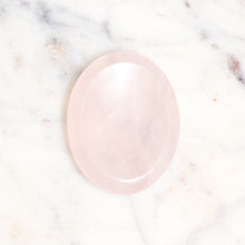 Load image into Gallery viewer, Genuine Rose Quartz Worry Stone