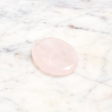 Load image into Gallery viewer, Genuine Rose Quartz Worry Stone