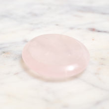 Load image into Gallery viewer, Genuine Rose Quartz Worry Stone