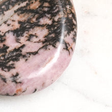 Load image into Gallery viewer, Genuine Rhodonite Worry Stone