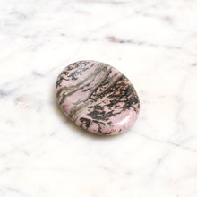 Load image into Gallery viewer, Genuine Rhodonite Worry Stone