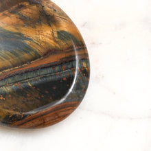 Load image into Gallery viewer, Genuine Tiger&#39;s Eye Worry Stone