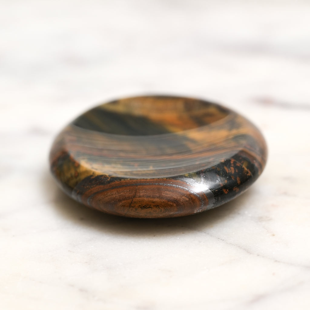 Genuine Tiger's Eye Worry Stone