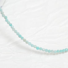 Load image into Gallery viewer, Genuine Amazonite Gemstone Beaded Necklace, Choker