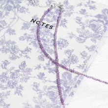 Load image into Gallery viewer, Genuine Uruguayan Amethyst Gemstone Beaded Necklace, Choker