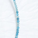 Genuine Apatite Gemstone Beaded Necklace, Choker