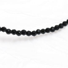 Load image into Gallery viewer, Genuine Black Spinel Gemstone Beaded Necklace, Choker