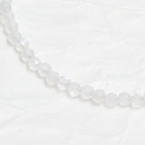 Genuine Blue Moonstone Gemstone Beaded Necklace, Choker