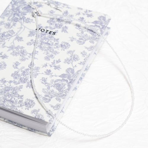 Genuine Clear Quartz Gemstone Beaded Necklace, Choker