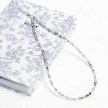 Load image into Gallery viewer, Genuine Fluorite Gemstone Beaded Necklace, Choker
