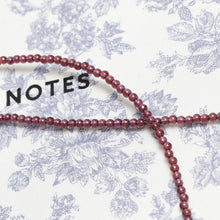 Load image into Gallery viewer, Genuine Garnet Gemstone Beaded Necklace, Choker