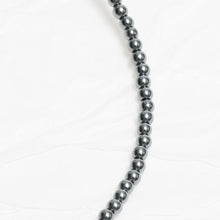 Load image into Gallery viewer, Genuine Hematite Gemstone Beaded Necklace, Choker