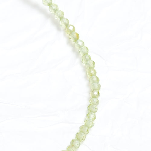 Genuine Peridot Gemstone Beaded Necklace, Choker