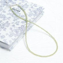 Load image into Gallery viewer, Genuine Peridot Gemstone Beaded Necklace, Choker