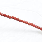 Genuine Southern Red Agate Gemstone Beaded Necklace, Choker