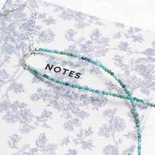 Load image into Gallery viewer, Genuine Turquoise Gemstone Beaded Necklace, Choker