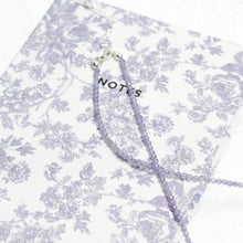 Load image into Gallery viewer, Genuine Tanzanite Gemstone Beaded Necklace, Choker