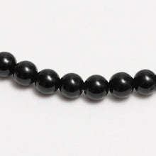 Load image into Gallery viewer, Genuine Black Agate Gemstone Bracelet
