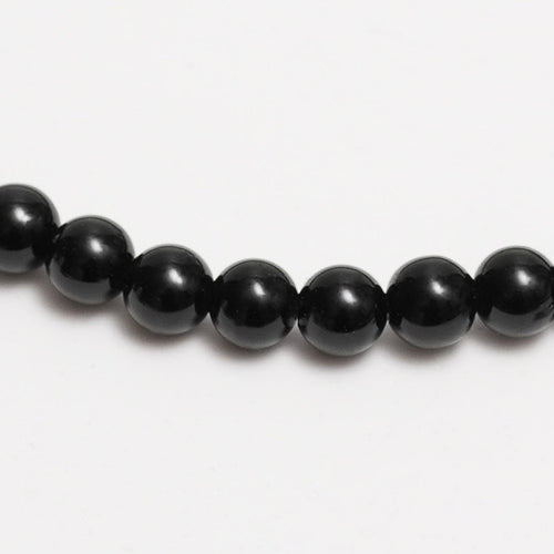 Genuine Black Agate Gemstone Bracelet