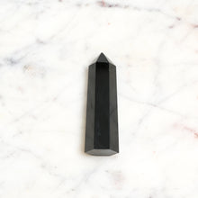 Load image into Gallery viewer, Genuine Black Obsidian Crystal Point