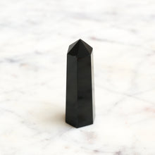 Load image into Gallery viewer, Genuine Black Obsidian Crystal Point