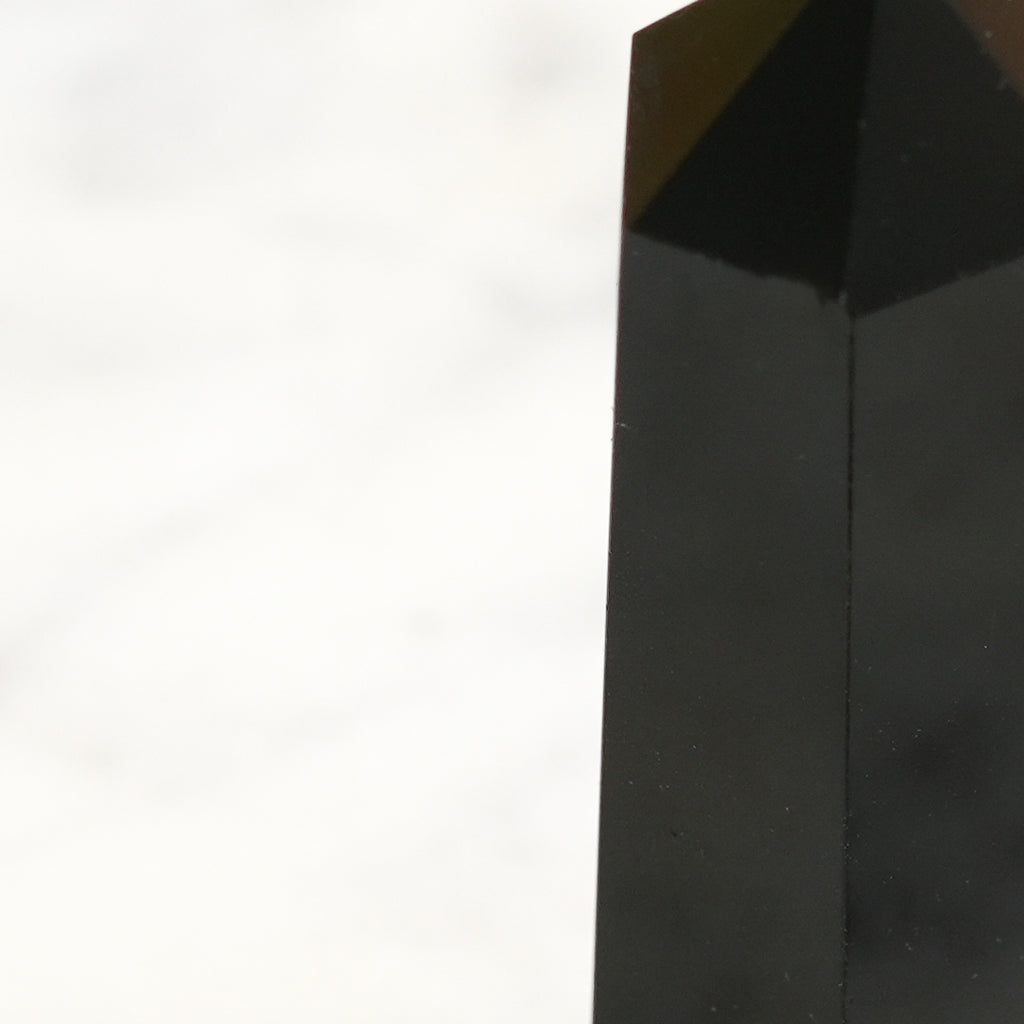 Genuine Black Obsidian Crystal Point