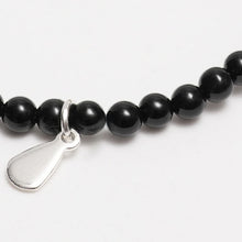 Load image into Gallery viewer, Genuine Black Tourmaline Gemstone Bracelet