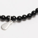 Genuine Black Tourmaline Gemstone Bracelet