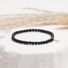 Load image into Gallery viewer, Genuine Black Tourmaline Gemstone Bracelet