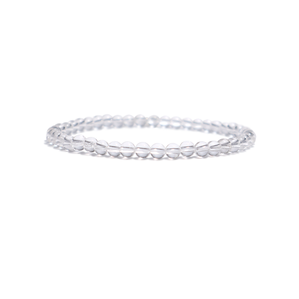 Genuine Clear Quartz Gemstone Bracelet