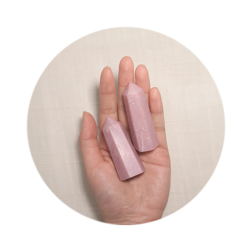 Genuine Pink Opal Crystal Point