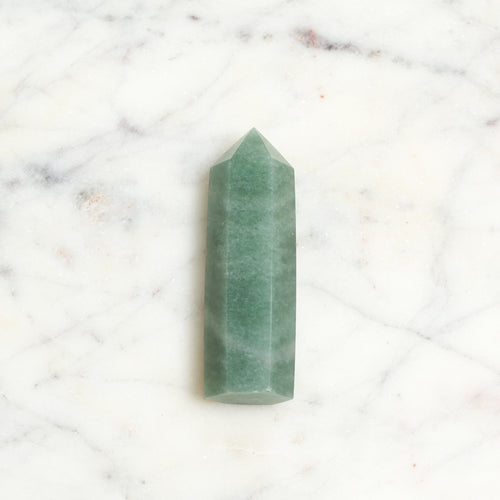 Genuine Green Aventurine Crystal Point