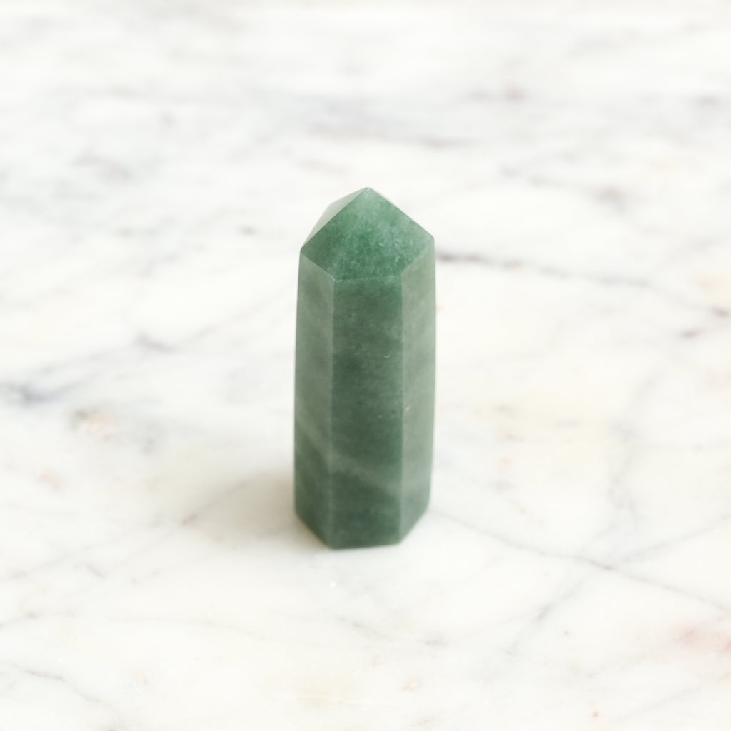 Genuine Green Aventurine Crystal Point