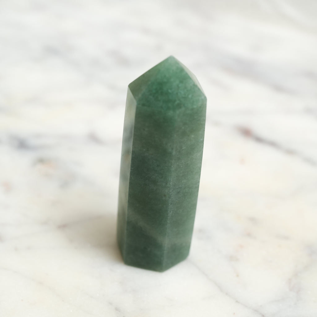 Genuine Green Aventurine Crystal Point
