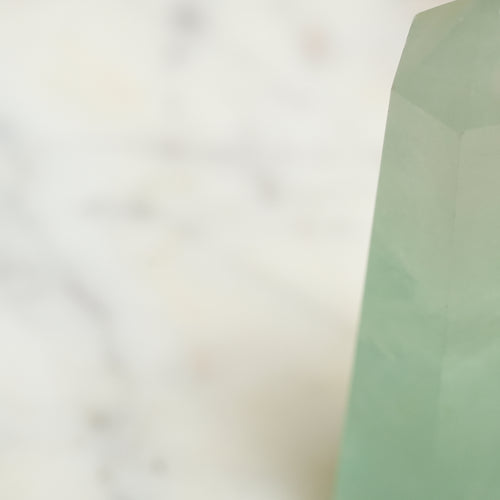 Genuine Green Fluorite Crystal Point