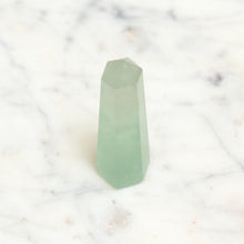 Load image into Gallery viewer, Genuine Green Fluorite Crystal Point