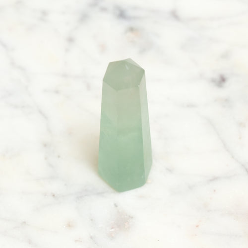 Genuine Green Fluorite Crystal Point