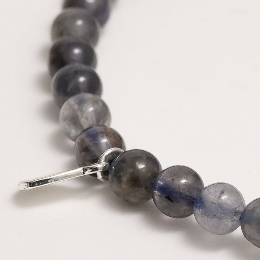 Genuine Iolite Gemstone Bracelet