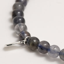 Load image into Gallery viewer, Genuine Iolite Gemstone Bracelet