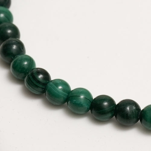 Genuine Malachite Gemstone Bracelet