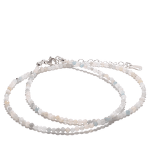 Load image into Gallery viewer, Genuine Morganite Gemstone Necklace, Choker