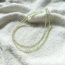 Load image into Gallery viewer, Double Strand Peridot &amp; Pearl Necklace
