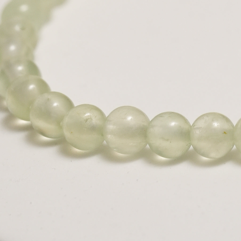 Genuine Prehnite Gemstone Bracelet